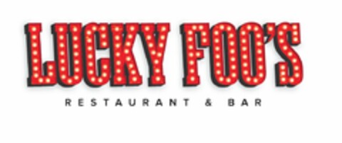 LUCKY FOO'S RESTAURANT & BAR Logo (USPTO, 09/15/2014)