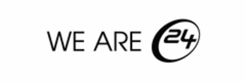 WE ARE 24 Logo (USPTO, 30.10.2014)