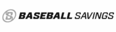 B BASEBALL SAVINGS Logo (USPTO, 18.11.2014)