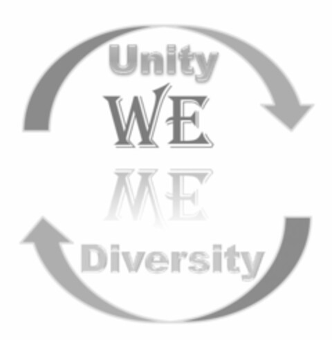 UNITY WE ME DIVERSITY Logo (USPTO, 08.12.2014)