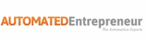 AUTOMATEDENTREPRENEUR THE AUTOMATION EXPERTS Logo (USPTO, 03.07.2015)