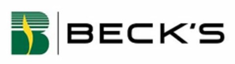 B BECK'S Logo (USPTO, 21.08.2015)