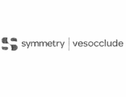 SYMMETRY|VESOCCLUDE Logo (USPTO, 10.09.2015)