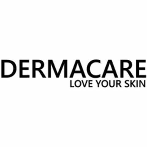 DERMACARE LOVE YOUR SKIN Logo (USPTO, 11.03.2016)