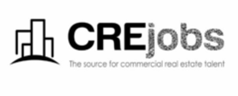 CREJOBS THE SOURCE FOR COMMERCIAL REAL ESTATE TALENT Logo (USPTO, 20.04.2016)