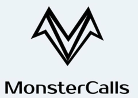 M MONSTERCALLS Logo (USPTO, 13.06.2016)