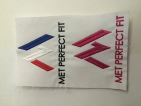 M MET PERFECT FIT Logo (USPTO, 20.10.2016)