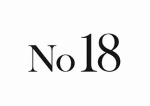 NO 18 Logo (USPTO, 18.11.2016)