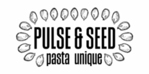 PULSE & SEED PASTA UNIQUE Logo (USPTO, 23.01.2017)