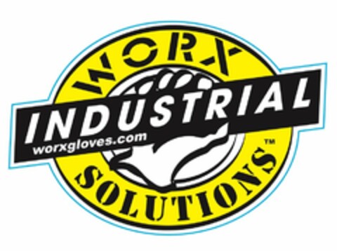 WORX INDUSTRIAL SOLUTIONS WORXGLOVES.COM Logo (USPTO, 07.03.2017)