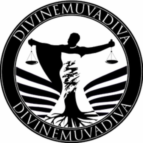 DIVINE MUVA DIVA DIVINE MUVA DIVA Logo (USPTO, 21.03.2017)