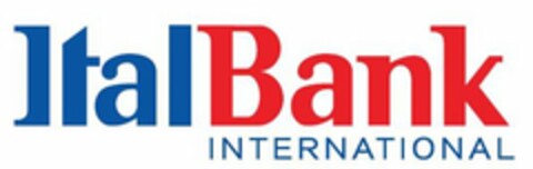 ITALBANK INTERNATIONAL Logo (USPTO, 29.03.2017)