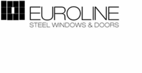 EUROLINE STEEL WINDOWS & DOORS. Logo (USPTO, 01.05.2017)