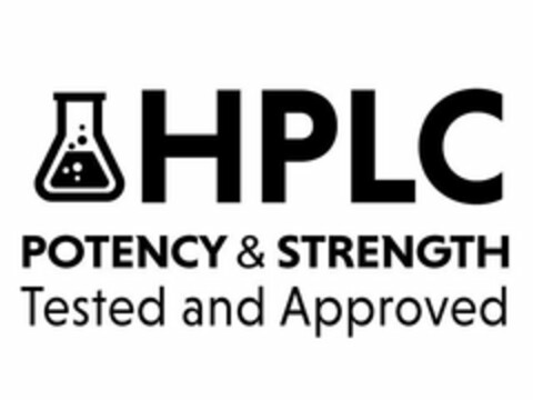 HPLC POTENCY & STRENGTH TESTED AND APPROVED Logo (USPTO, 31.07.2017)