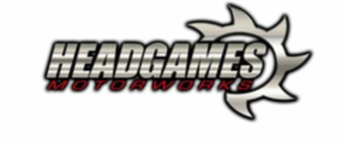 HEADGAMES MOTORWORKS Logo (USPTO, 08/22/2017)