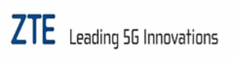 ZTE LEADING 5G INNOVATIONS Logo (USPTO, 29.11.2017)