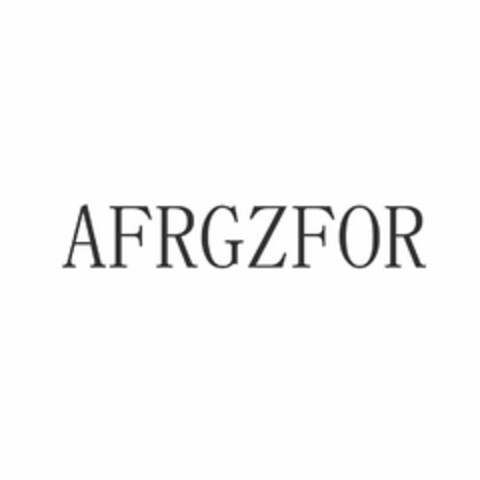 AFRGZFOR Logo (USPTO, 24.12.2017)