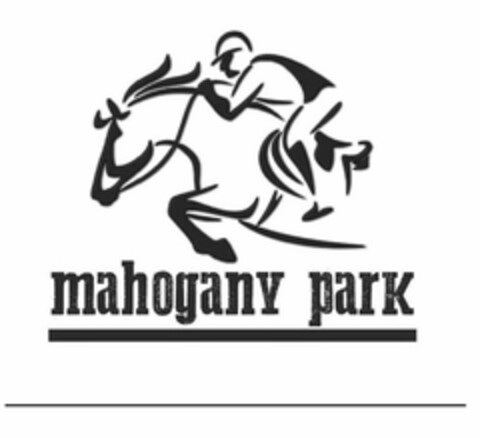 MAHOGANY PARK Logo (USPTO, 25.04.2018)