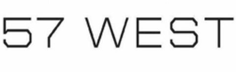 57 WEST Logo (USPTO, 11.05.2018)