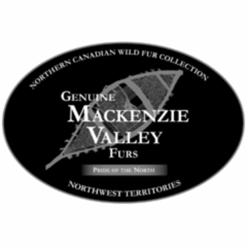 NORTHERN CANADIAN WILD FUR COLLECTION GENUINE MACKENZIE VALLEY FURS PRIDE OF THE NORTH NORTHWEST TERRITORIES Logo (USPTO, 04.06.2018)