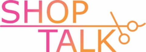 SHOP TALK Logo (USPTO, 08/08/2018)