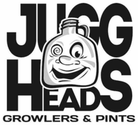 JUGG HEADS GROWLERS & PINTS Logo (USPTO, 04.10.2018)
