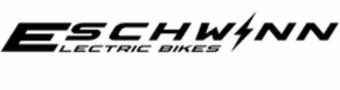 ESCHWINN ELECTRIC BIKES Logo (USPTO, 10/22/2018)