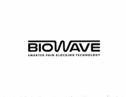 BIOWAVE SMARTER PAIN BLOCKING TECHNOLOGY Logo (USPTO, 21.03.2019)