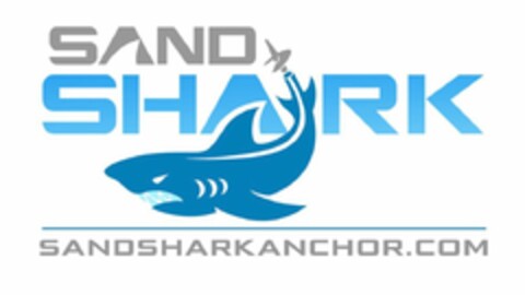 SAND SHARK SANDSHARKANCHOR.COM Logo (USPTO, 09.08.2019)