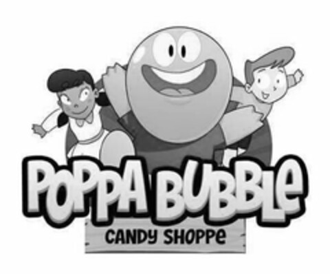 POPPA BUBBLE CANDY SHOPPE Logo (USPTO, 25.08.2019)