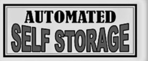 AUTOMATED SELF STORAGE Logo (USPTO, 28.08.2019)