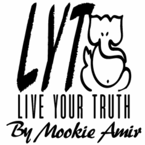 LYT LIVE YOUR TRUTH BY MOOKIE AMIR Logo (USPTO, 18.10.2019)