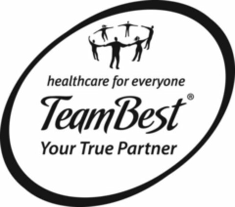 HEALTHCARE FOR EVERYONE TEAMBEST YOUR TRUE PARTNER Logo (USPTO, 09.12.2019)