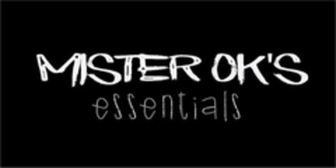 MISTER OK'S ESSENTIALS Logo (USPTO, 18.07.2020)