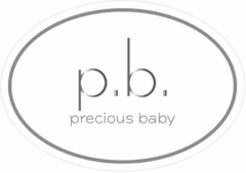 P. B. PRECIOUS BABY Logo (USPTO, 18.07.2020)