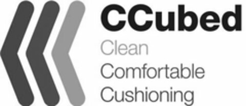 CCUBED CLEAN COMFORTABLE CUSHIONING Logo (USPTO, 08/11/2020)