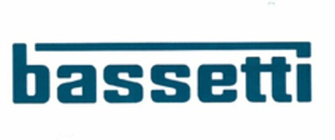BASSETTI Logo (USPTO, 13.11.2009)