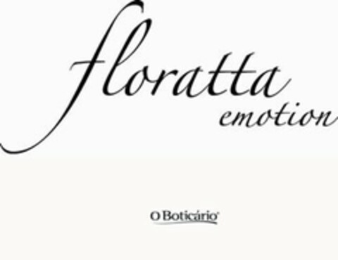 FLORATTA EMOTION O BOTICARIO Logo (USPTO, 18.01.2010)