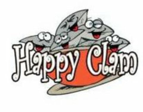 HAPPY CLAM Logo (USPTO, 09.07.2010)