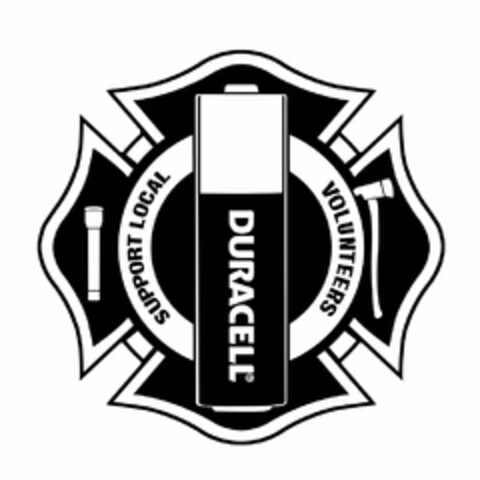 DURACELL SUPPORT LOCAL VOLUNTEERS Logo (USPTO, 11/03/2010)