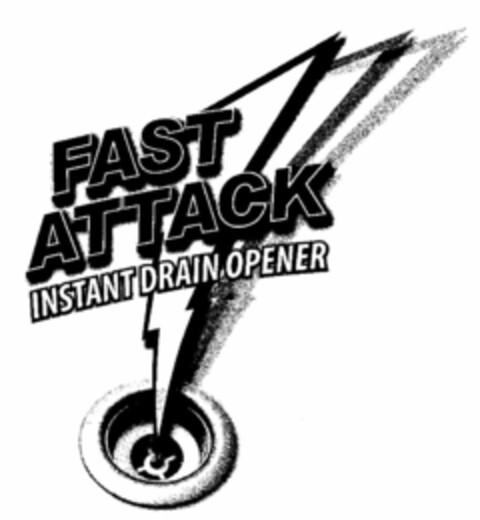 FAST ATTACK INSTANT DRAIN OPENER Logo (USPTO, 28.12.2010)