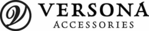 V VERSONA ACCESSORIES Logo (USPTO, 01/21/2011)