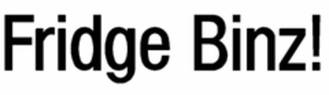 FRIDGE BINZ! Logo (USPTO, 07/13/2011)