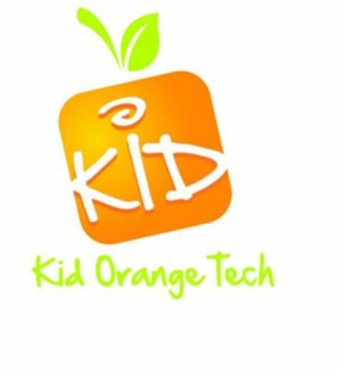 KID KID ORANGE TECH Logo (USPTO, 28.03.2012)
