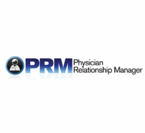 PRM PHYSICIAN RELATIONSHIP MANAGER Logo (USPTO, 07/10/2012)