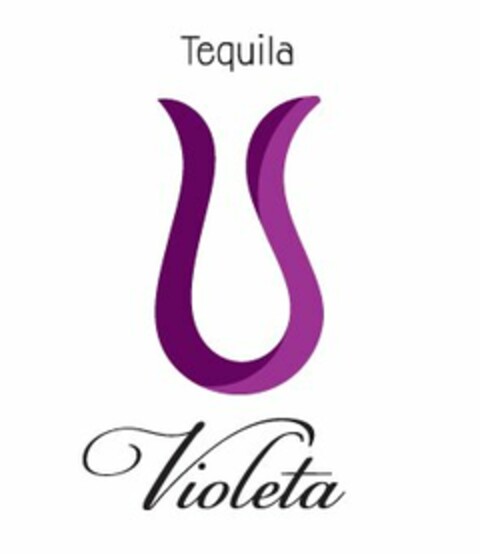 TEQUILA VIOLETA Logo (USPTO, 08/28/2012)