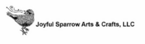 JOYFUL SPARROW ARTS & CRAFTS, LLC Logo (USPTO, 01/08/2013)