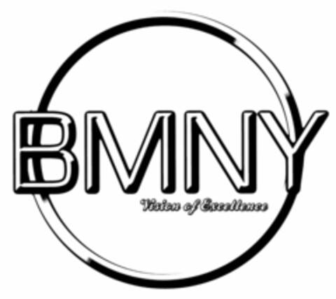 BMNY VISION OF EXCELLENCE Logo (USPTO, 10.07.2013)