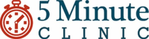 5 MINUTE CLINIC Logo (USPTO, 09/13/2013)