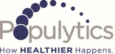 POPULYTICS HOW HEALTHIER HAPPENS Logo (USPTO, 06.10.2014)